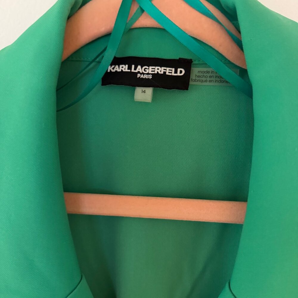 Karl Lagerfeld  Casual Shirt Dress Size 14 - Picture 2 of 7